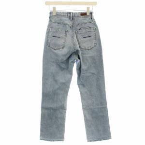 YANUK LOUISE デニムパンツ 57134211 USED加工 ジーンズ 22 水色 ライトブルー /G