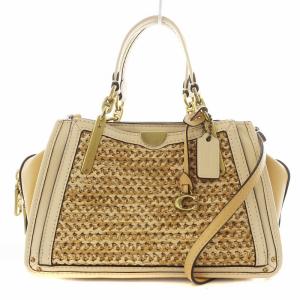 ドリーマー ハンドバッグ ショルダーバッグ 2way レザー ベージュ 69623 /AN28 D