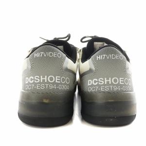 DC SHOES メトリック スケート METRIC S スニーカー シューズ US8.5 26.5cm グレー 白 ホワイト