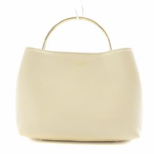 ハンドバッグ レザー アイボリー /AN2
