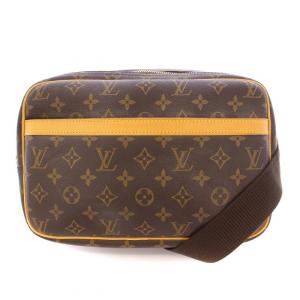 モノグラム リポーターGM ショルダーバッグ ブラウン