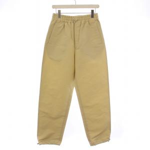 POLYESTER HIGH DENSITY CLOTH EASY PANTS 和紙混合ポリエステルイージーパンツ