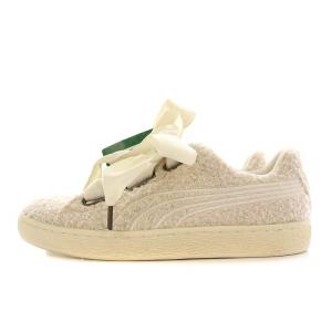 PUMA バスケットハートテディ BASKET HEART TEDDY WMNS ボア スニーカー ローカット シューズ