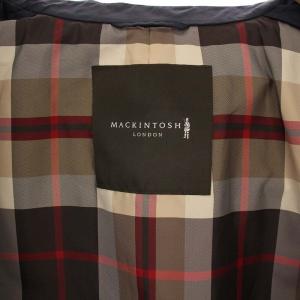 MACKINTOSH LONDON ステンカラーコート ロング ナイロン L ネイビー G1A91-304-29 /BM