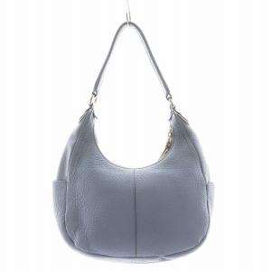 COLE HAAN ハンドバッグ ワンショルダーバッグ レザー 水色 ライトブルー /AN7