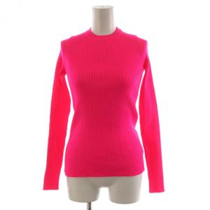 リブニット セーター 長袖 XS ピンク 542625 /AN36