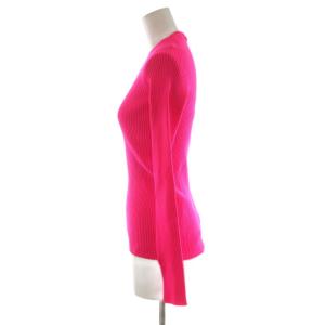 BALENCIAGA リブニット セーター 長袖 XS ピンク 542625 /AN36