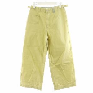 チノパン チノパンツ ワイドパンツ コットン 2 黄 イエロー FPT24048A /AN25