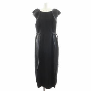 pure silk cotton dress ワンピース 2 ブラック
