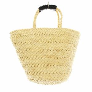 PAPILLONNER ear 21SS キャラカゴ カニ かごバッグ ハンドバッグ 3D蟹柄 ベージュ /KU