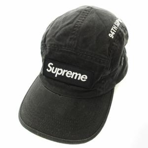 21FW Military Camp Cap F ブラック