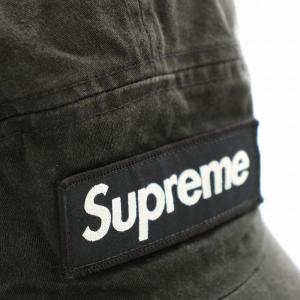 Supreme 21FW Military Camp Cap F ブラック