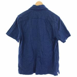 GUY ROVER ポロシャツ 半袖 ホリゾンタルカラー M 紺 090PC226 /TK