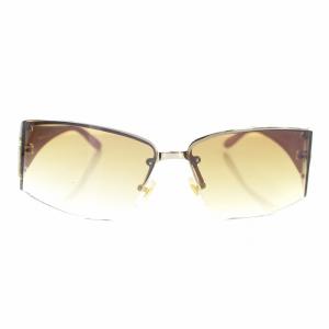 サングラス 眼鏡 アイウェア フレームレス グラデーションレンズ 5911 125 茶 ブラウン 2011