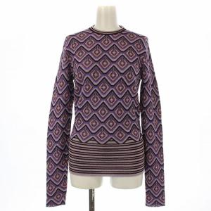 ニット セーター 長袖 総柄 S マルチカラー 65-15-0857-994-89-88 /OR