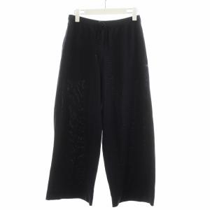 ラミーカノコパンツ ワイドパンツ イージーパンツ 麻 リネン 0 黒 ブラック 5066043 /AN17