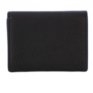 GUCCI プチマーモント 三つ折り財布 レザー GG 黒 523277 /KH OH