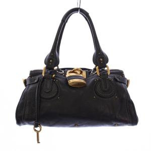 パディントン ハンドバッグ レザー ブラック 01-07-51-5191