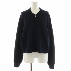 24SS BRISTOL COTTON CUFF DT BOMBER ニットジャケット ジップアップ コットン