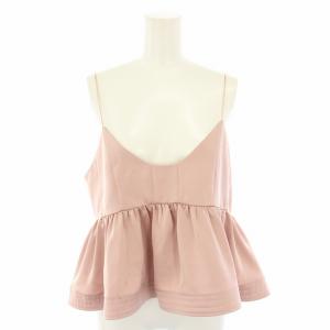 サテンフレアキャミソール 36 ピンク 25010116 /YT