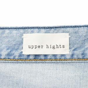 upper hights THE WOMAN デニムパンツ ジーンズ ジーパン ジッパーフライ 25 水色 ライトブルー 1881024L02REF