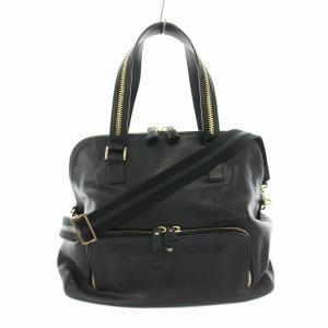 ビッツアンドボブス BITS＆BOBS ハンドバッグ ショルダーバッグ 2way レザー タッセル 黒