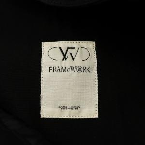 Framework 22AW 20thウールベイカーパンツ 38 黒 ブラック 22030220305140 /AN37