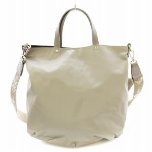 russet クラウズナイロン 2way ショルダーバッグ ハンドバッグ グレー /G