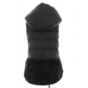 Diagram GRACE CONTINENTAL ダウンベスト ラムファー ジップアップ 36 黒 3335 7064-0 /YM