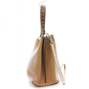 COACH チャーリー ショルダーバッグ 2WAY ハンドバッグ レザー ベージュ 93980 /YM