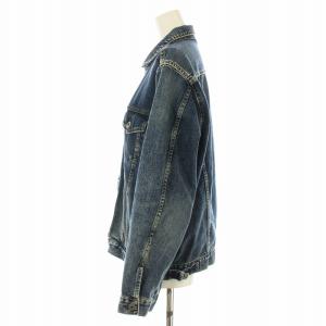 Plage 23AW デニムジャケット Gジャン ジージャン USED加工 38 インディゴブルー 23011922100030