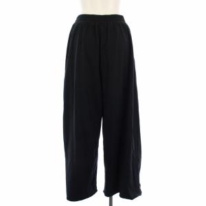 Plage 24SS SWEAT WIDE TUCK パンツ ワイードパンツ イージーパンツ 38 黒 24030922818020