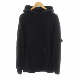 パーカー プルオーバー ロゴ コットン 3 黒 ブラック HG-T44-088 /AN43