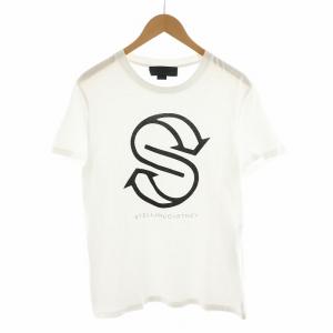 Tシャツ カットソー 半袖 ロゴ プリント M 白 ホワイト 532127 /AN44