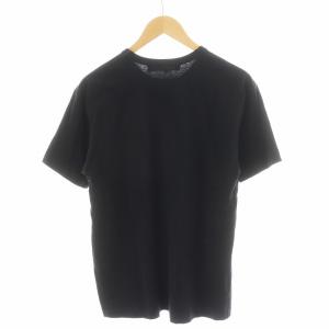 PLAY Comme des Garçons AD2022 Tシャツ カットソー 半袖 プリント ロゴ L 黒 ブラック AZ-T114 /AN41