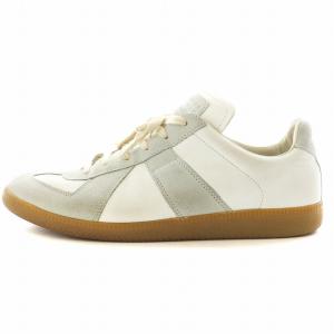 REPLICA ジャーマントレーナー スニーカー 43 グレー ホワイト