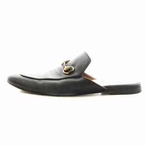 GUCCI プリンスタウン ホースビット ミュール 9 ブラック 426219