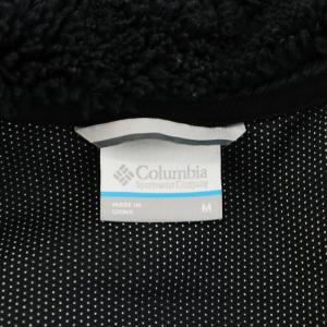 Columbia アーチャーリッジジャケット フリースジャケット ロゴ M 黒 ブラック PM3743 /AN48