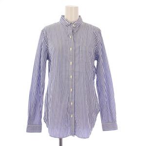 J’ADORE LE CINEMA JE VIS AVEC CINEMA.シャツ ブラウス 長袖 バンドカラー