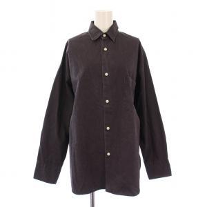 LS SHIRT WASHED OUT ロングスリーブウォッシュドアウト シャツ ブラウス 長袖 レギュラーカラー