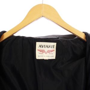 LEWIS Leathers AVIAKIT サイクロン ダブルライダースジャケット 38 ブラック