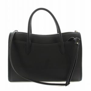 VASIC QUILL MINI ハンドバッグ 2way レザー ブラック