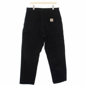 Carhartt WIP SINGLE KNEE PANT ペインターパンツ ジップフライ 34×32 黒 90075.23TRHK04663.0324