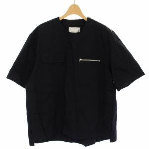 プルオーバーシャツ 半袖 1 黒 21-02503M /TK