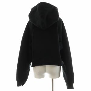 Deuxieme Classe 23AW BTN Short Hoodie パーカー プルオーバー ショート丈 ロゴ 黒 ブラック 23070500811030