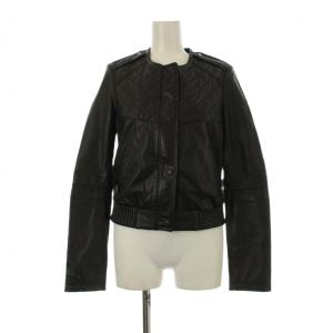 レザージャケット ライダースジャケット 羊革 38 黒 ブラック 13S64005 /OR