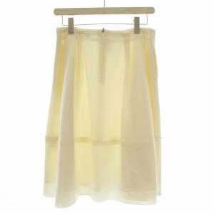 FOXEY NEW YORK バロンスカート 38326 フレアスカート ひざ丈 42 オフホワイト 白 /G