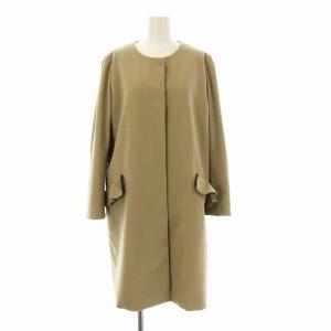 COLLECTION ダブルフェイスライトウェイトコーティングフラウンスポケットコート