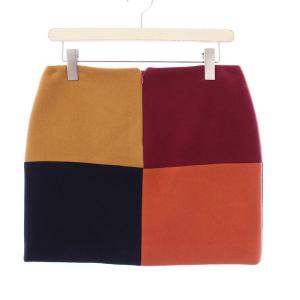 STELLA McCARTNEY タグ付き タイトスカート ミニ ワッペン 38 マルチカラー 431613 /KH