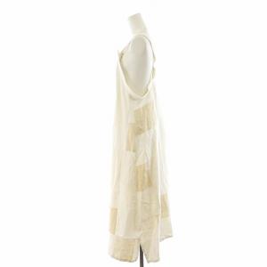 Y's ヨウジヤマモト PATCHWORK SLEEVELESS DRESS